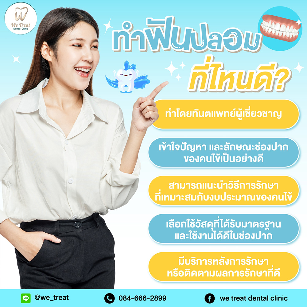 ทำฟันปลอม-สาระน่ารู้